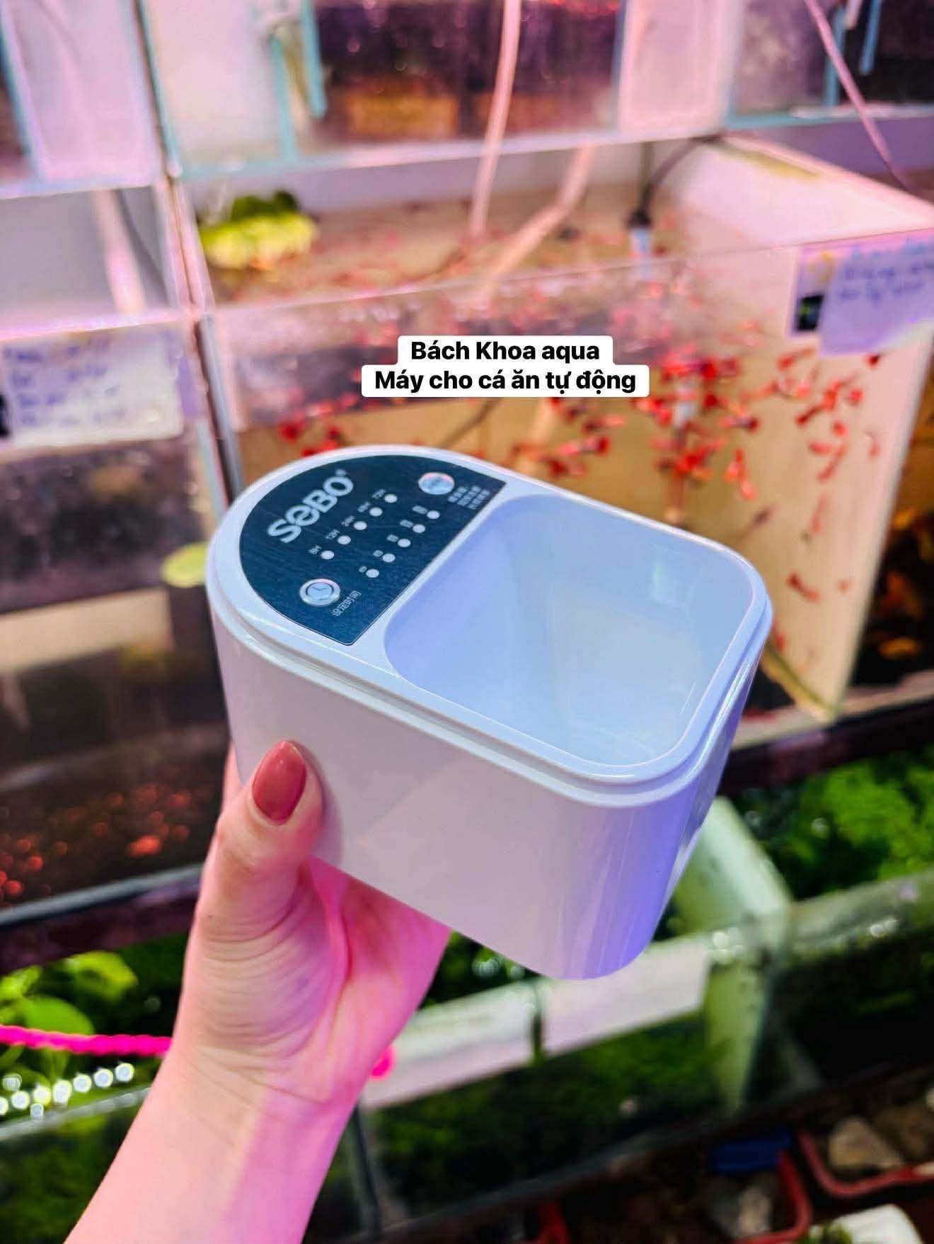 Máy cho cá ăn tiện lợi Sobo DA-06 cài đặt dễ dàng